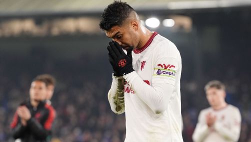 Casemiro lamenta má atuação em Crystal Palace 4 x 0 Manchester United