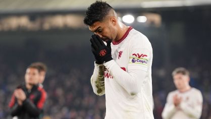 Casemiro lamenta má atuação em Crystal Palace 4 x 0 Manchester United