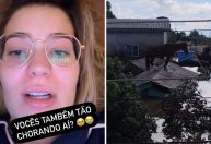 Famosos se emocionam com resgate de cavalo Caramelo no RS