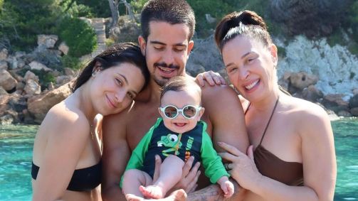 Claudia é mãe de três filhos