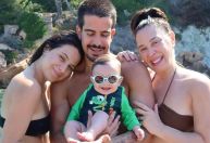 Claudia Raia se emociona ao ver os dois filhos em Cannes: 