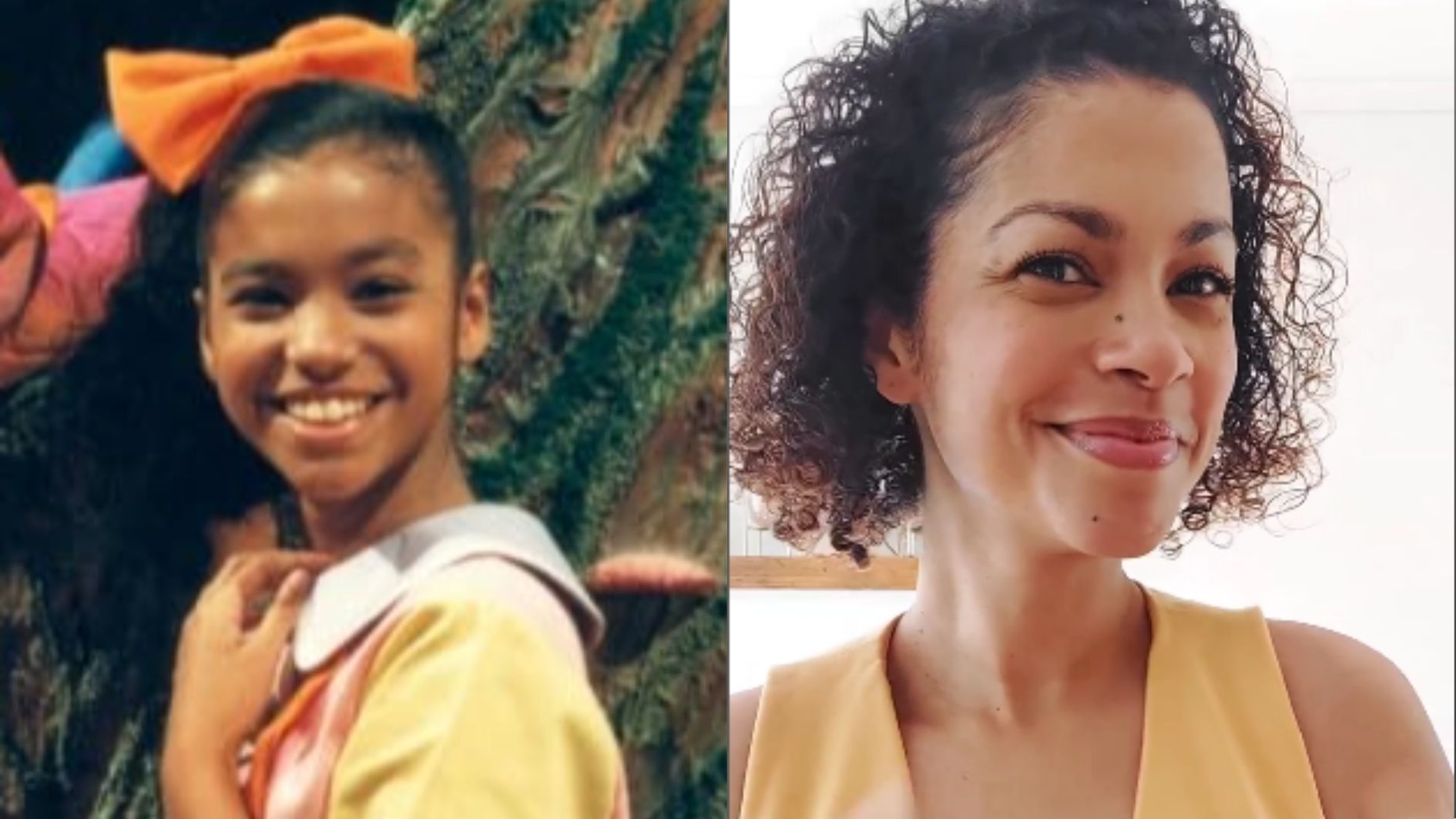 Cynthia Rachel interpretou Biba em "Castelo Rá-Tim-Bum" / Reprodução/TV Cultura e Reprodução/Instagram