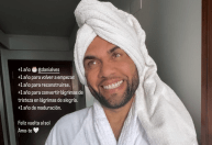 Joana Sanz faz post de aniversário para Daniel Alves: "Recomeçar"