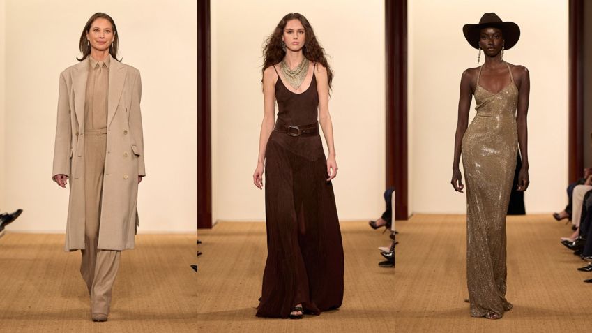 Desfile de outono/feriado 2024 da Ralph Lauren. /Divulgação/ Ralph Lauren