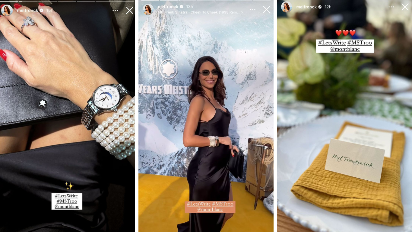 Mel compartilhou detalhes de seu look em suas redes sociais / Reprodução/Instagram