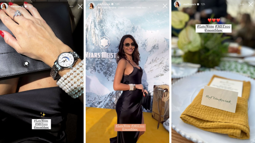 Mel compartilhou detalhes de seu look em suas redes sociais / Reprodução/Instagram