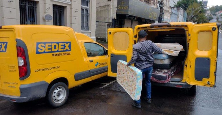doações correios