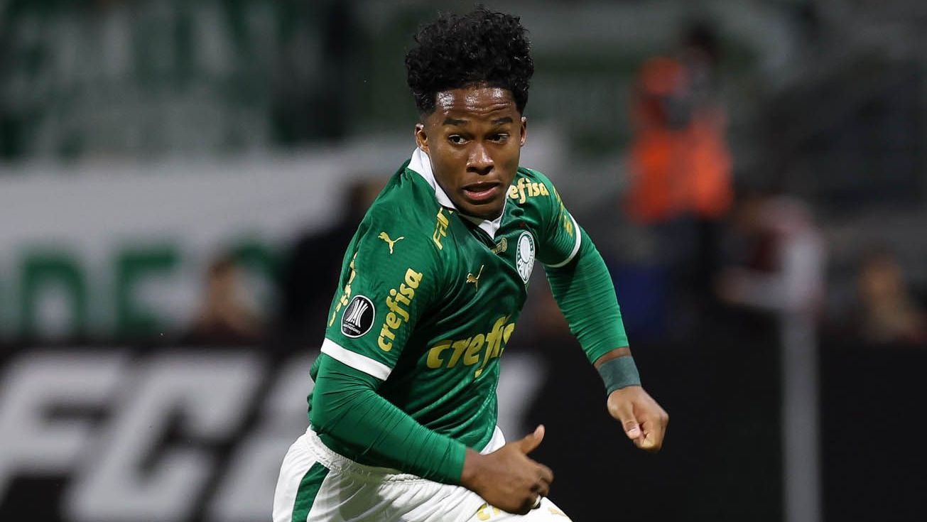Endrick pelo Palmeiras