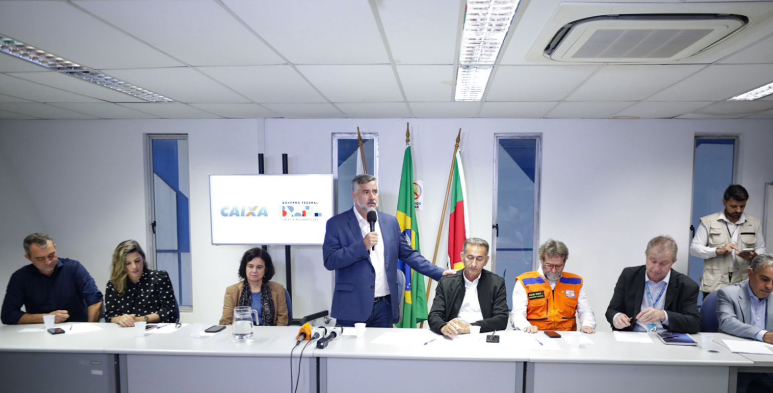 Inauguração do escritório do governo federal em Porto Alegre