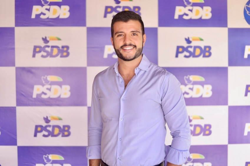 O candidato à Prefeitura de Goiânia Matheus Ribeiro (PSDB) / PSDB/Divulgação