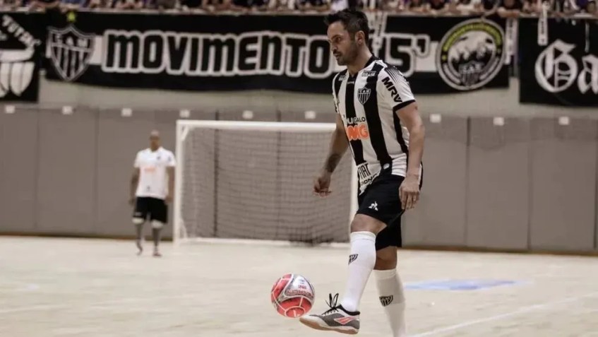 Falcão jogou no Atlético-MG e pede que clube retome o projeto do futsal / Divulgação/Atlético-MG