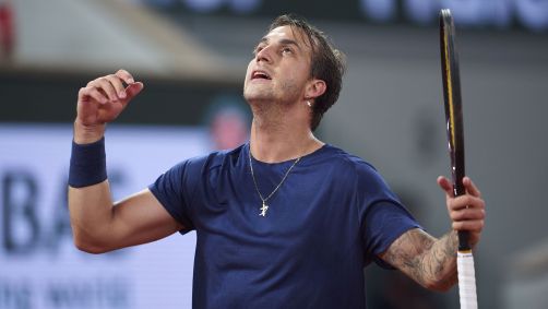 Felipe Meligeni em Roland Garros