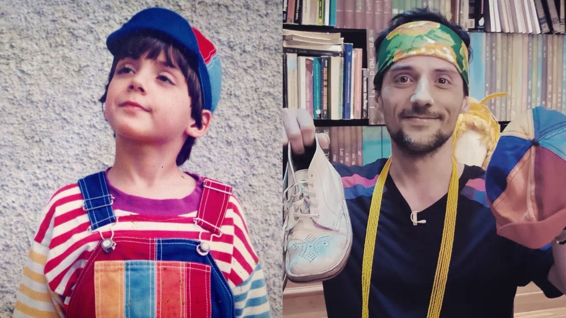 Fredy Allan interpretou Zequinha em "Castelo Rá-Tim-Bum" / Reprodução/TV Cultura e Reprodução/Instagram