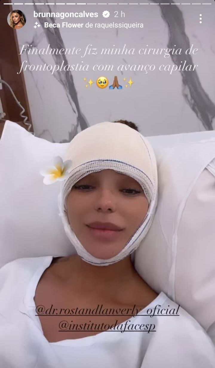 “Finalmente realizei meu grande sonho”, disse Brunna em um vídeo / Instagram/Reprodução