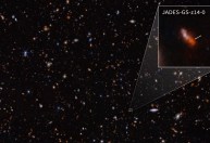 Telescópio James Webb encontra a galáxia mais antiga e mais distante conhecida