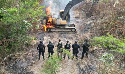 PF fecha três campos clandestinos de garimpo ilegal de ouro em terra indígena no PA