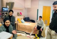 Palestinos com pernas amputadas recebem cuidados nos EUA