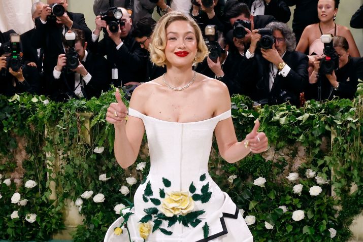 Gigi Hadid no Met Gala 2024 / Taylor Hill/Getty Images