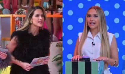 Carla Diaz admite que Bruno Gagliasso foi seu crush e Ewbank reage: "Foi mesmo?"