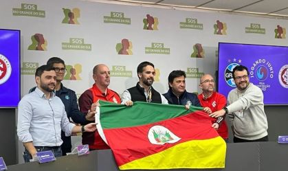 Dupla Gre-Nal lança campanha conjunta pela reconstrução do RS; entenda