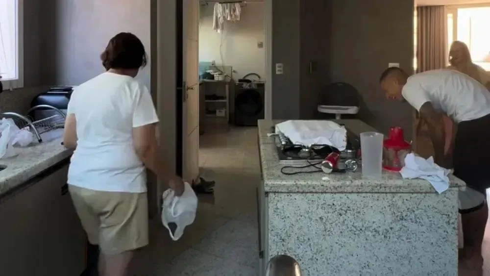 Guilherme Arana fez uma brincadeira com a sogra e postou nas redes sociais