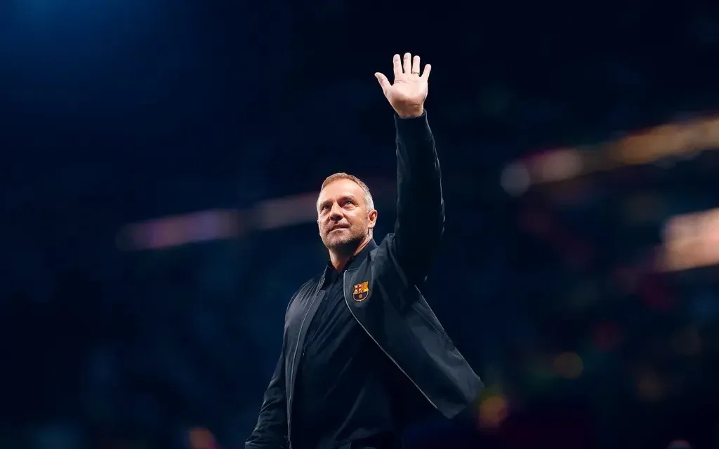 Flick assinou contrato com o Barcelona até 2027