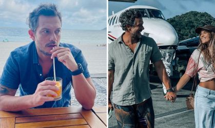 Henrique Blecher oficializou a união com Isabella Santoni