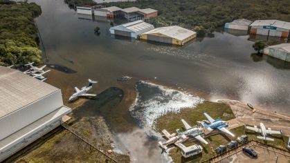 Aeroporto Salgado Filho, em Porto Alegre (RS), não tem previsão de reabertura