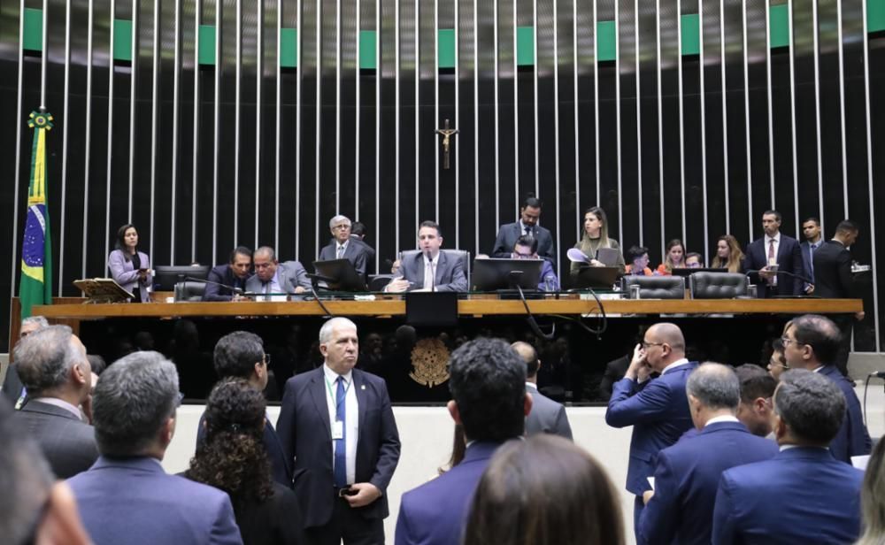 Deliberação de vetos. Dep. Carlos Henrique Gaguin (PTN-TO); Senador, Eduardo Gomes (PL - TO); Presidente do Congresso Nacional, Rodrigo Pacheco