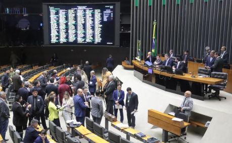 Sessão plenária da Câmara