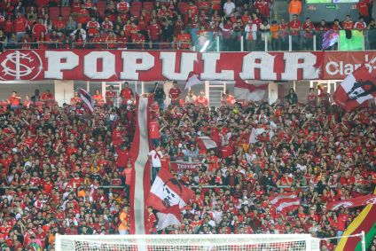 Internacional tem a nona maior torcida, com 3% dos torcedores de futebol do Brasil