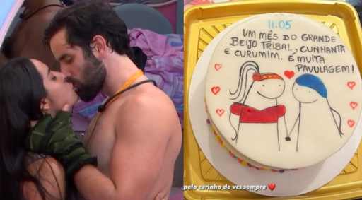Beijo dos ex-BBBs teve benção de Ivete Sangalo e Lulu Santos, e foi incentivado pelos brothers Davi, Beatriz e Alane