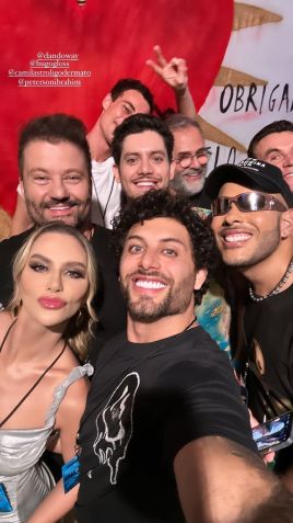 Jesus Luz marca presença em show de Madonna no Rio / Reprodução/Jesus Luz/Instagram