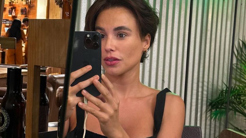 Juliane Araújo mostra mudança no visual para viver Kika / Reprodução/Juliane Araújo/Instagram