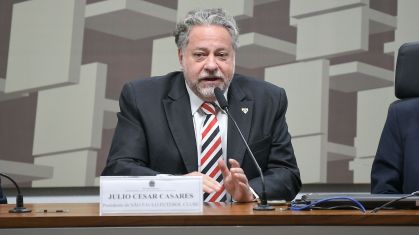 Julio Casares, presidente do São Paulo