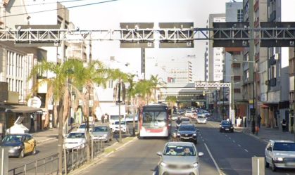 Região próxima à rodoviária de Porto Alegre (RS)