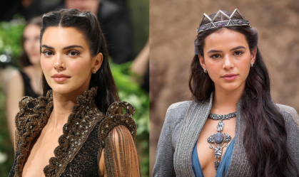 Met Gala: web compara Kendall Jenner com personagem de Bruna Marquezine