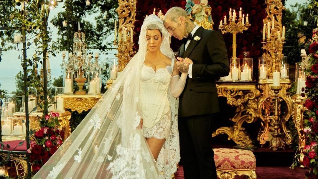 kourtney kardashian travis barker casamento
