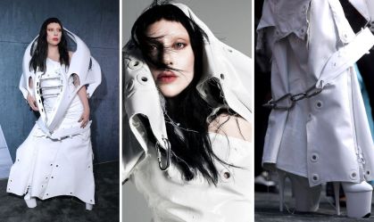 Lady Gaga na prèmiere de "Chromatica Ball"