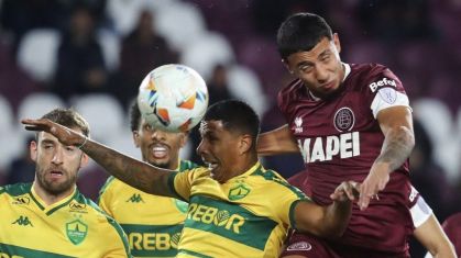 Lance de Lanús x Cuiabá pela Sul-Americana