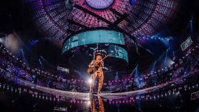 Gravação do DVD &quot;Transcende&quot; de Lauana Prado no ginásio do Ibirapuera, em São Paulo