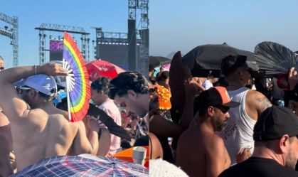 leques sol show madonna