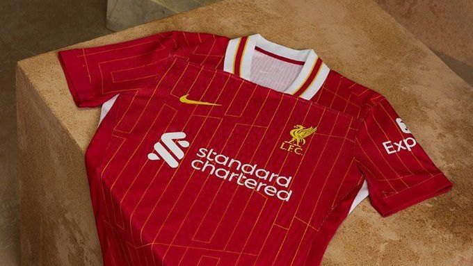 Liverpool lançou a camisa da temporada 2024/2025