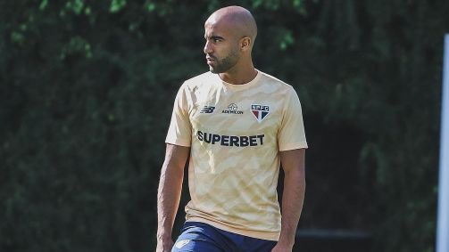 Lucas Moura. atacante do São Paulo