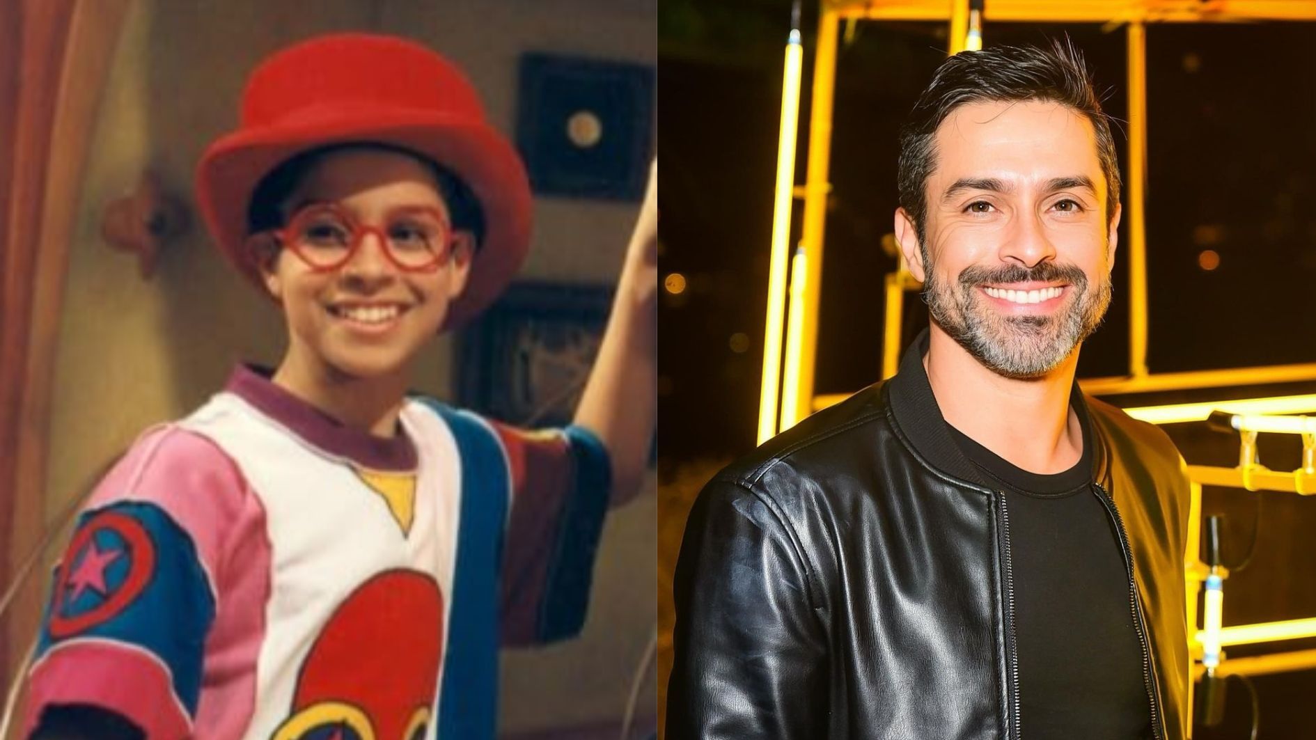 Luciano Amaral interpretou Pedro em "Castelo Rá-Tim-Bum" / Reprodução/TV Cultura e Reprodução/Instagram