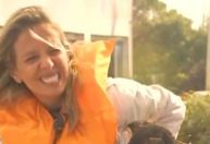 Luisa Mell conta ter quebrado duas costelas durante resgate no RS