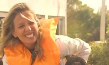 Luisa Mell fala sobre fratura durante resgate no RS