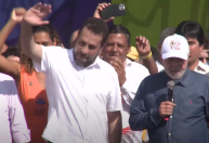 Lula pede votos para Boulos em 1º de Maio e irrita pré-candidatos, que vão à Justiça Eleitoral