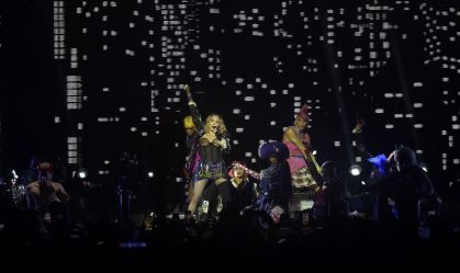 Show de Madonna nas areias de Copacabana
