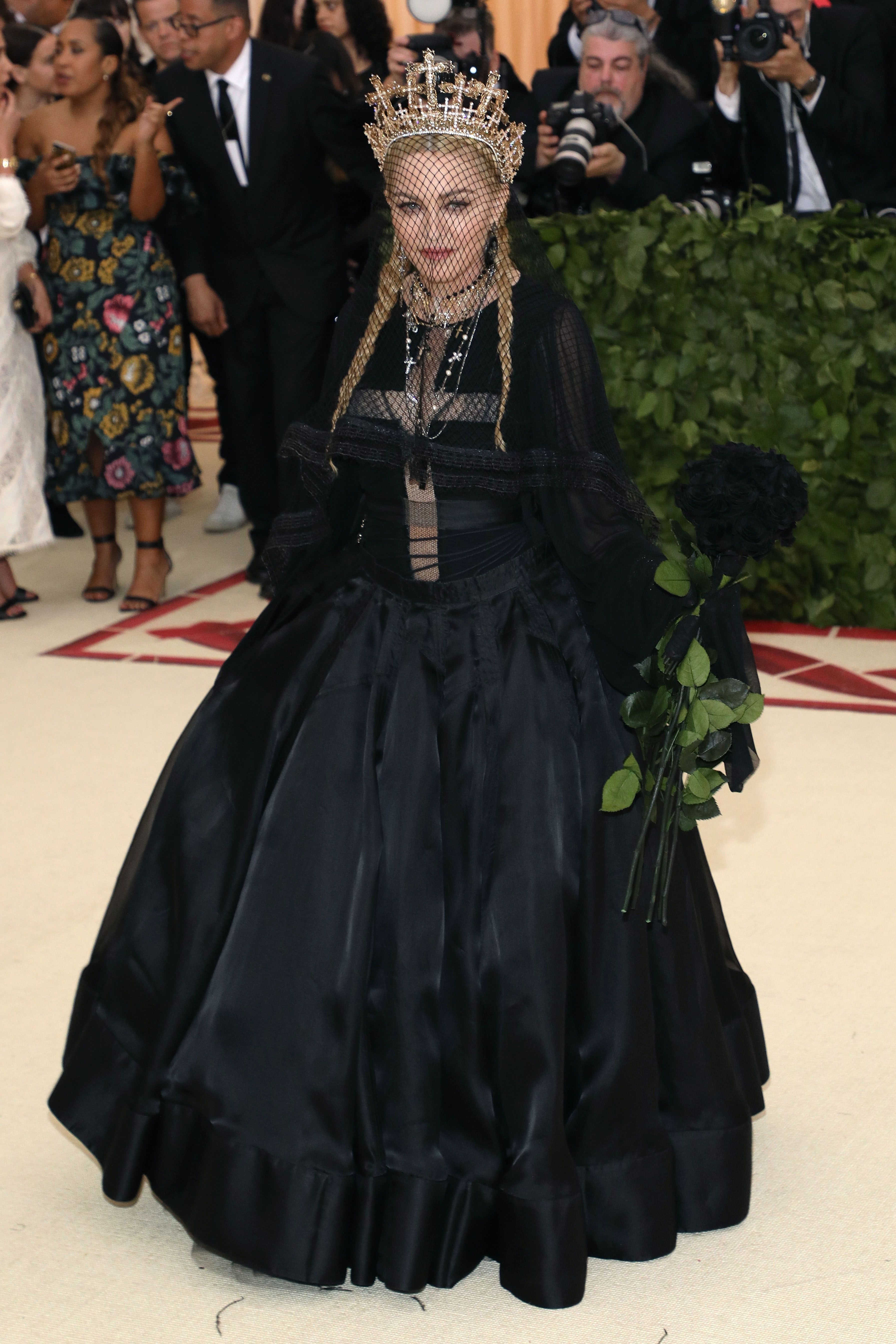 Madonna no Met Gala 2018 • Taylor Hill/Getty Images